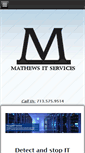 Mobile Screenshot of mathewsitservices.com